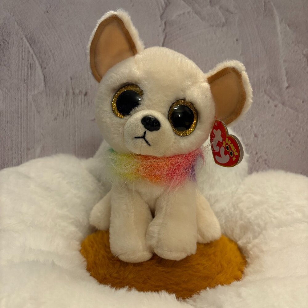Chewey TY Beanie Boos Chihuahua 2021 Plush Stuffie Dog (SKU: 246TO)